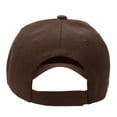 thumbnail image 3 of Falari Wholesale 12-Pack Baseball Cap Adjustable Size Plain Blank Solid Color Brown, 3 of 6