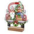 thumbnail image 1 of Centros Mesa Acrílico Muñeco Nieve Coches Navidad Lindos Suministros para Fiestas Navideñas, 1 of 9