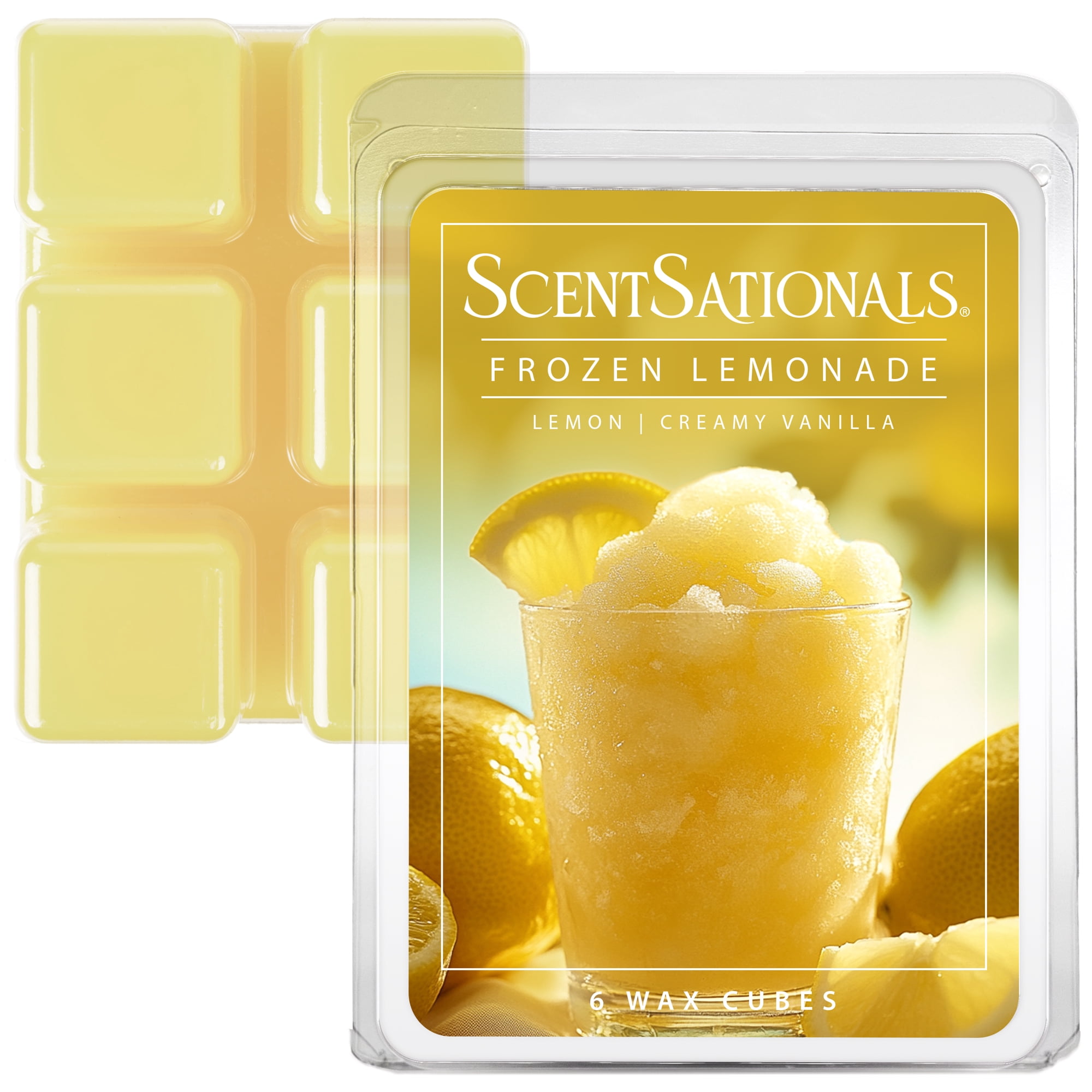 (2 pack) Frozen Lemonade Scented Wax Melts, ScentSationals, 2.5 oz