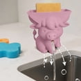 thumbnail image 1 of Funny Cow Sponge Kitchen Sink Sponge Stand Keeps Your Sponge Dry Cute Cow Countertop Sponge Organizer Multiple Colors Available, 1 of 8