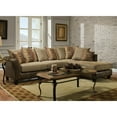 thumbnail image 1 of Zeta Sectional - Rip Suede, 1 of 2