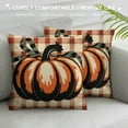 thumbnail image 3 of COMIO  Fall Decor Pumpkin Maple Leaf Pillow Covers Autumn Theme Fall Harvest Pumpkins Truck Farmhouse Decorative Throw Pillow Covers for Fall Decorations, 3 of 5