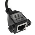 thumbnail image 3 of 1FT RJ45 Male to Female Screw Panel Mount Ethernet LAN Network Extension Cable, 3 of 3