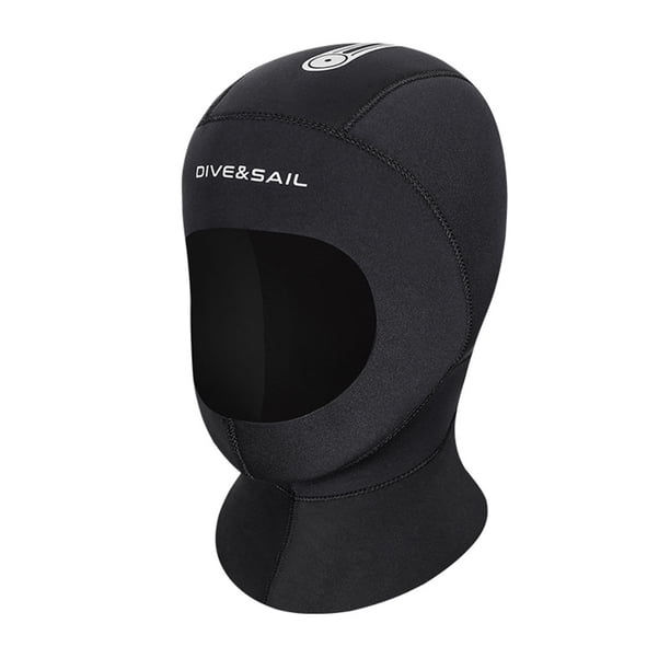 Gorro elástico Traje de neopreno de 3 mm Capucha Buceo Surf Kayak Capucha de Sunnimix capucha de traje de neopreno