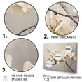 thumbnail image 3 of Designart "Tranquil Beige Apple Blossom I" Apple Blossom Floater Framed Wall Decor, 3 of 5