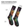 thumbnail image 3 of Compression Socks for Men Women -Whimsical Dragon Color Cool Knee High Compression Stockings for Men Women, 3 of 5