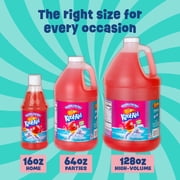 Kool-Aid Sharkleberry Snow Cone Syrup, 128 oz (1 Gal) Pump Bottle, Snow Cone Maker Ready