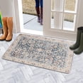 thumbnail image 5 of Boho Light Blue Country Rug with Vintage Pattern Door Mat 30 X 17 Inch Welcome Doormat Indoor Outdoor Entrance Floor Mat Non Slip Spring Summer Decor Rubber Mats, 5 of 6