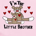 thumbnail image 2 of CafePress - I'm The Little Brother Sock Monkey Baby Bodysuits - Baby Light Bodysuit, Size Newborn - 24 Months, 2 of 4