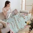 thumbnail image 2 of LHSHID Religious Gifts for Women Catholic Bible Verse Blanket Flannel Soft and Comfortable Anti static Bed Sofa Blanket 50x60in, 2 of 6