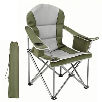 Coleman Aluminum Camping Chair with Side Table, supports up to 225