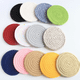 thumbnail image 4 of Posavasos absorbentes resistentes al calor Posavasos absorbentes para bebidas Posavasos trenzados hechos a mano, con soporte. Posavasos redondos 100 % algodón súper absorbentes resistentes al calor., 4 of 5