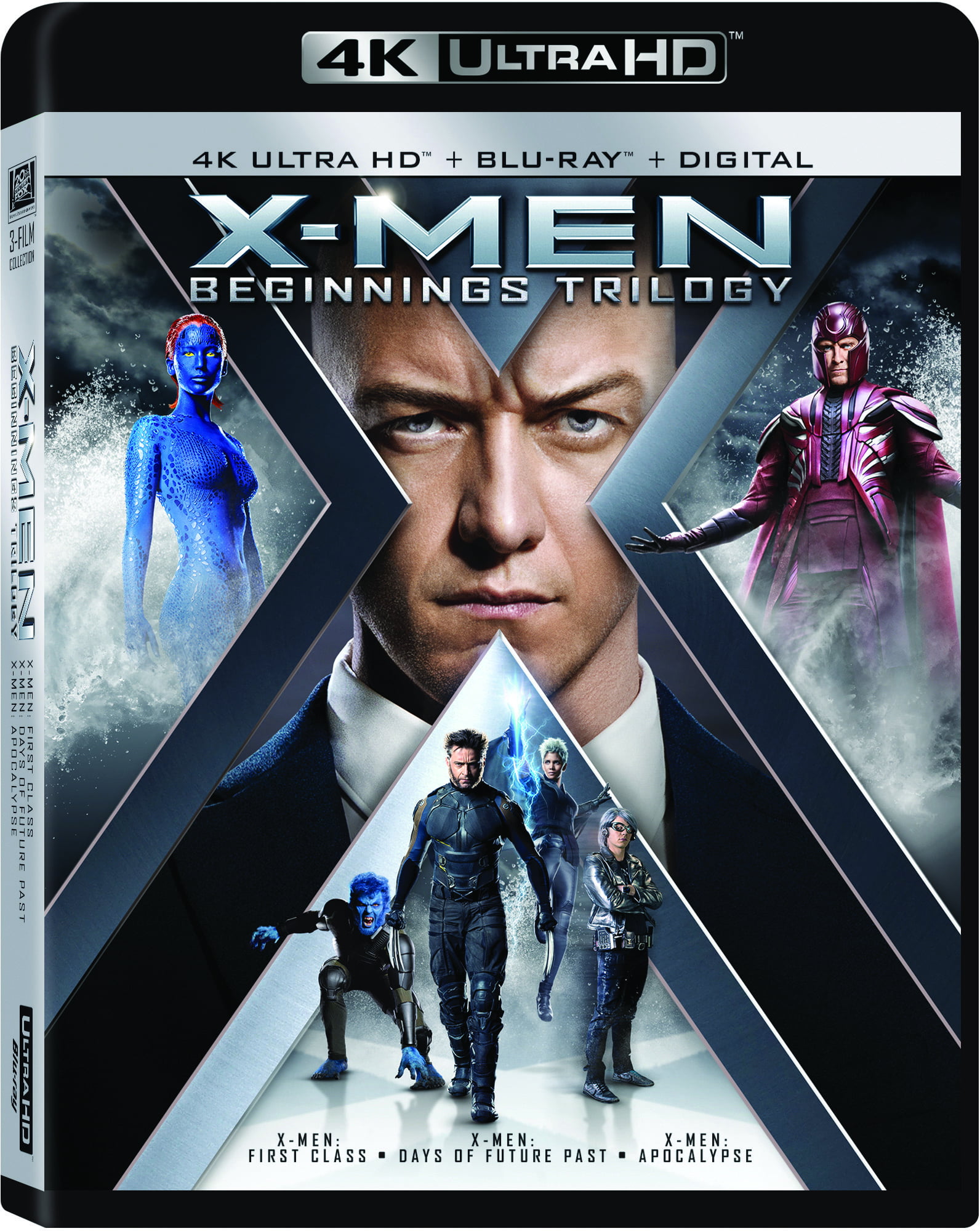 Fox lanza las tres primeras películas de X-Men en 4k Ultra HD