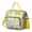 Yellow-13, variant on Retro Checkerboard Lunch Box – Leakproof Insulated Cooler Tote with Geometric Plaid Pattern, Multi-pocket Storage for Office Lunches or Gifting