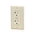 thumbnail image 3 of Leviton GFTR2-T 20 Amp, 125 Volt Tamper Resistant GFCI, Light Almond, 3 of 4