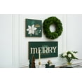 thumbnail image 2 of Emerald Merry Christmas Wall Art 24 x 12 x 1 Inches., 2 of 4