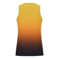 thumbnail image 3 of qucoqpe Men's Tank Tops Summer Fashion Casual Loose Grandient Crewneck Sleeveless Shirts, 3 of 4