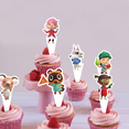 thumbnail image 5 of 82 Pcs For Animal Crossing Theme Birthday Party Decorations,Party Supply Set With 13 Cupcake Toppers,1 Happy Birthday Banner Garland,50 Stickers,18 Balloons, 5 of 5