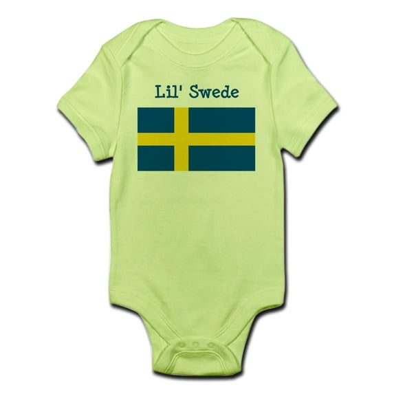 CafePress - Sweden Infant Bodysuit - Baby Light Bodysuit