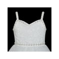 thumbnail image 6 of Flower Girl Dress Off White Rhinestone Gloves Wedding Party 6 Years, 6 of 9