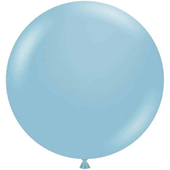 17 inch TUFTEX Georgia Blue Latex Balloons (50 Pack) - Party Supplies Decorations