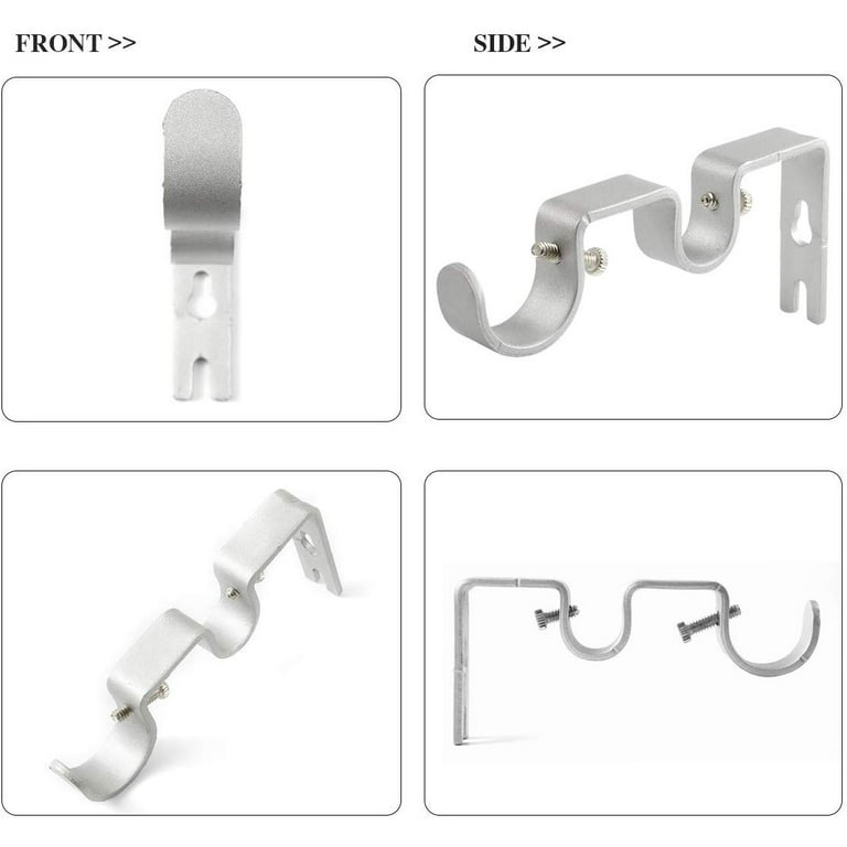 Side wall mount curtain rod sale