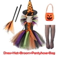thumbnail image 4 of Vestido de Halloween de calabaza de fantasía para niñas, disfraz de bruja, vampiro, payaso, Festival, fiesta, vestido de baile, vestido de princesa para niños, 4 of 5