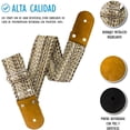 thumbnail image 3 of Correa para guitarra, Strap guitarra acústica, bajo eléctrico, guitarra eléctrica Kidam Espinozeta natural, 3 of 3
