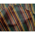 thumbnail image 3 of oneOone Silk Tabby Fabric Multicolor Stripe Print Fabric By The Yard 42 Inch Wide, 3 of 3