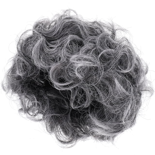 Peluca de mujer Peluca de pelo rizado Niñas Cosplay Peluca de disfraz Peluca de anciana Peluca de abuela