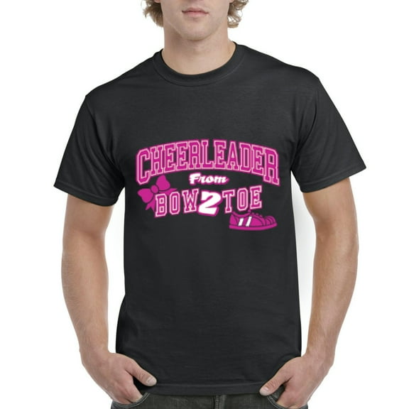 Artix - Men's T-Shirt Short Sleeve - Cheerleader Bow 2 Toe