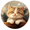 BDA001-4, variant on 1/4 Coaster Set Diatomite Absorbent Mug Mats Anti Slip and Heat Insulation Hot Pad Cute Cat Kitchen Items Accessories Decoration
