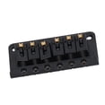 thumbnail image 3 of Hardtail Saddle Bridge, Easy Installation 78mm 6 String Electric Guitar Bridge Improve Sound Quality  For Replacement Silver,Black, 3 of 8