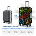 thumbnail image 6 of Daiia Play Game Start Luggage Cover, Thickened Washable Travel Luggage Covers, Elastic Unique Baggage Covers for 18-20 inch Luggage-Medium, 6 of 9