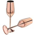 thumbnail image 1 of 2 Ensembles de Verres à Champagne en Acier Inoxydable, 200ml, 1 of 3