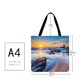 thumbnail image 2 of Tote Bag Seaside-Gran Capacidad Lino, 2 of 3