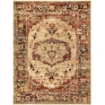 thumbnail image 2 of Rugs.com Saturn Collection Rug – 9' x 12' Cream Medium Rug Perfect For Living Rooms, Large Dining Rooms, Open Floorplans, 2 of 9