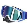 thumbnail image 2 of Gafas de montar,Gafas de motocicleta Gafas de esquí UV a prueba de viento Gafas de casco de carreras Características de vanguardia, 2 of 12