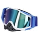 thumbnail image 1 of Gafas de esquí,Gafas de motocicleta Gafas de montar a prueba de viento UV Gafas de casco de carreras Máxima confiabilidad Jadeshay A, 1 of 8