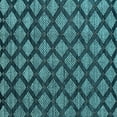 thumbnail image 1 of Ahgly Company Indoor Square Abstract Light Blue Modern Area Rugs, 3' Square, 1 of 4