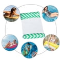 thumbnail image 2 of WDOplteas Cama Flotante Colchón Inflable Piscina Playa Salones (Verde), 2 of 9