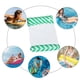 thumbnail image 3 of Cama Flotante Colchón Inflable Piscina Playa Agua Salones (Verde), 3 of 9