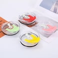 thumbnail image 4 of Lttoisl Couvercle de Rechange pour Gobelet 40 Oz, Couvercle de Gobelet de Voyage en Plastique Transparent Anti-Déversement avec Paille Rabattable pour Tasses Quencher, Multicolore, 4 of 8