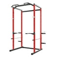 thumbnail image 1 of 1100LB Heavy Duty Power Cage Squat Rack for Home Gym – Multi-Function Power Rack with Pull-Up Bar, Adjustable Safety Bars, and Strength Training Features, 1 of 8