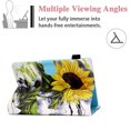 thumbnail image 2 of Alltech 7 inch Tablet Universal Case, Slim Wallet Stand Flip Cute Cover Case for Samsung Galaxy Tab/HDX 7 /HD 7/ Oasis/Onn/Lenovo/Dragon Touch/MatrixPad/Android Tablet 7 Inch, Sunflowers, 2 of 5