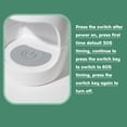 thumbnail image 3 of USB Interface Portable Nail Lamp Two-speed Timing 30S/60S Timing Quick Drying 6W Mini Nail Dryer Machine, 3 of 7