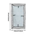 thumbnail image 2 of Swing Canopy Cover Rainproof and Wrinkle - resistant for Garden Patio Lightweight and Durable, 2 of 3