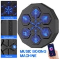 thumbnail image 2 of Music Boxing Machine, Family Boxing Training Game, Smart Fun Boxing Training Target, Wall Bluetooth Mounted Punching Pad Bag with Children's Gloves, 2 of 11