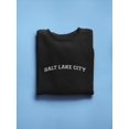 thumbnail image 3 of Salt Lake City Text Men Sweatshirt, Male Medium, 3 of 4