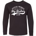 thumbnail image 3 of Inktastic Official Member of the Cool Big Brother Club Long Sleeve Youth T-Shirt, 3 of 5